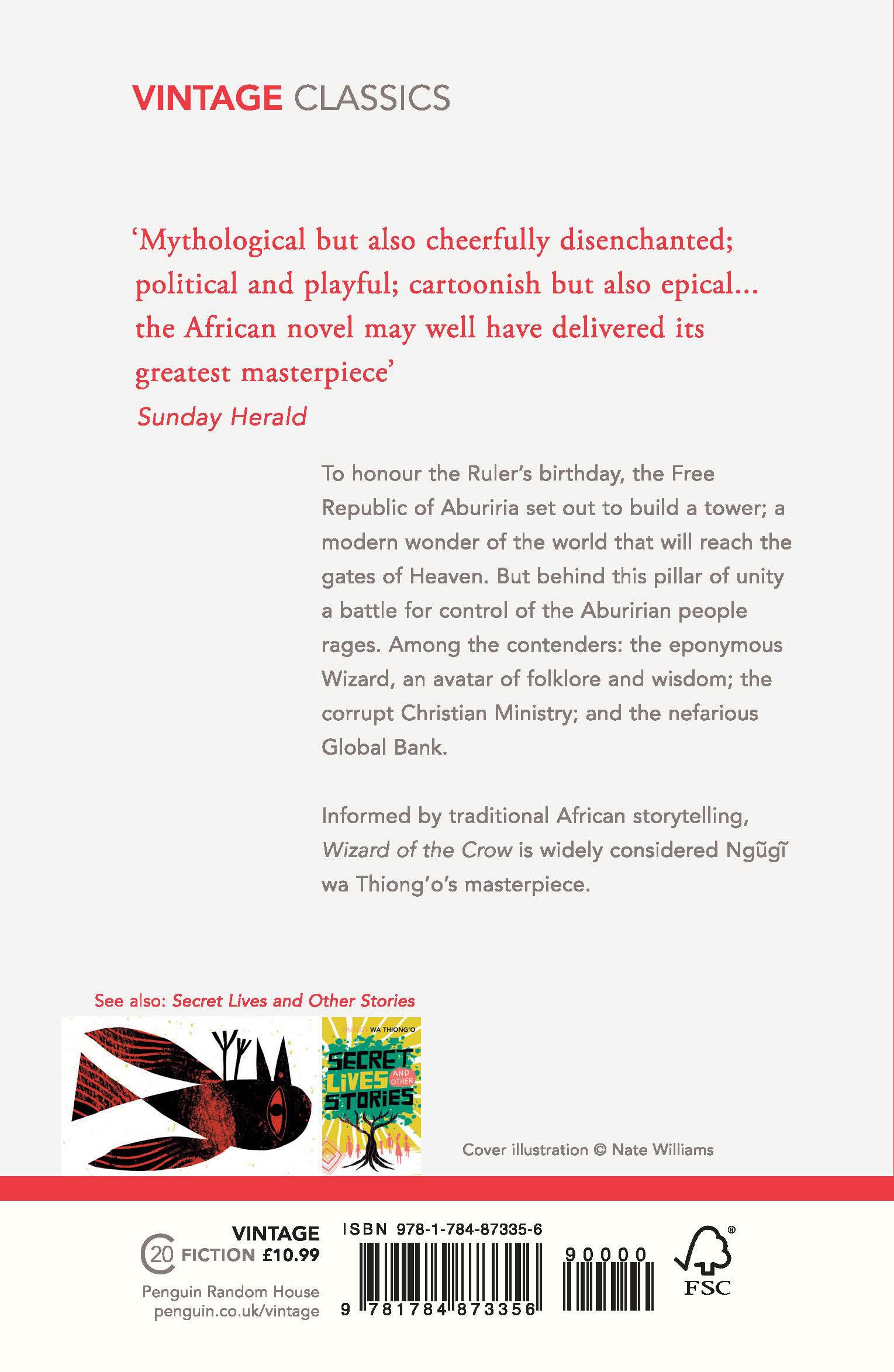 Rückseitencover Wizard of the Crow