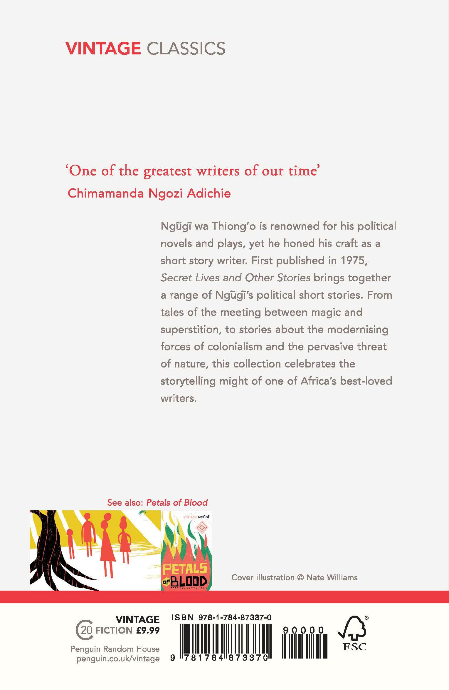 Rückseitencover Secret Lives & Other Stories