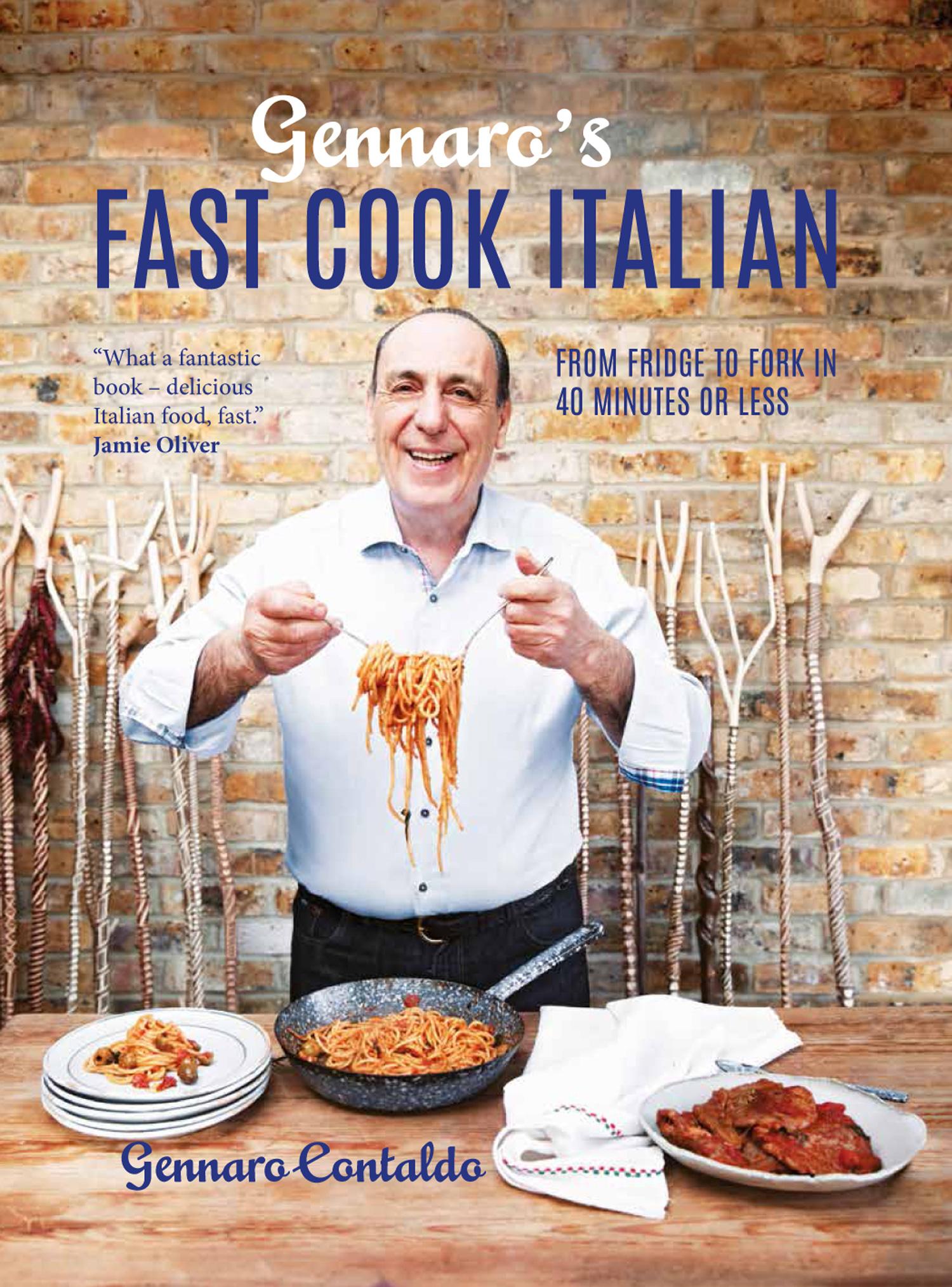 Vorderes Coverbild Gennaro's Fast Cook Italian