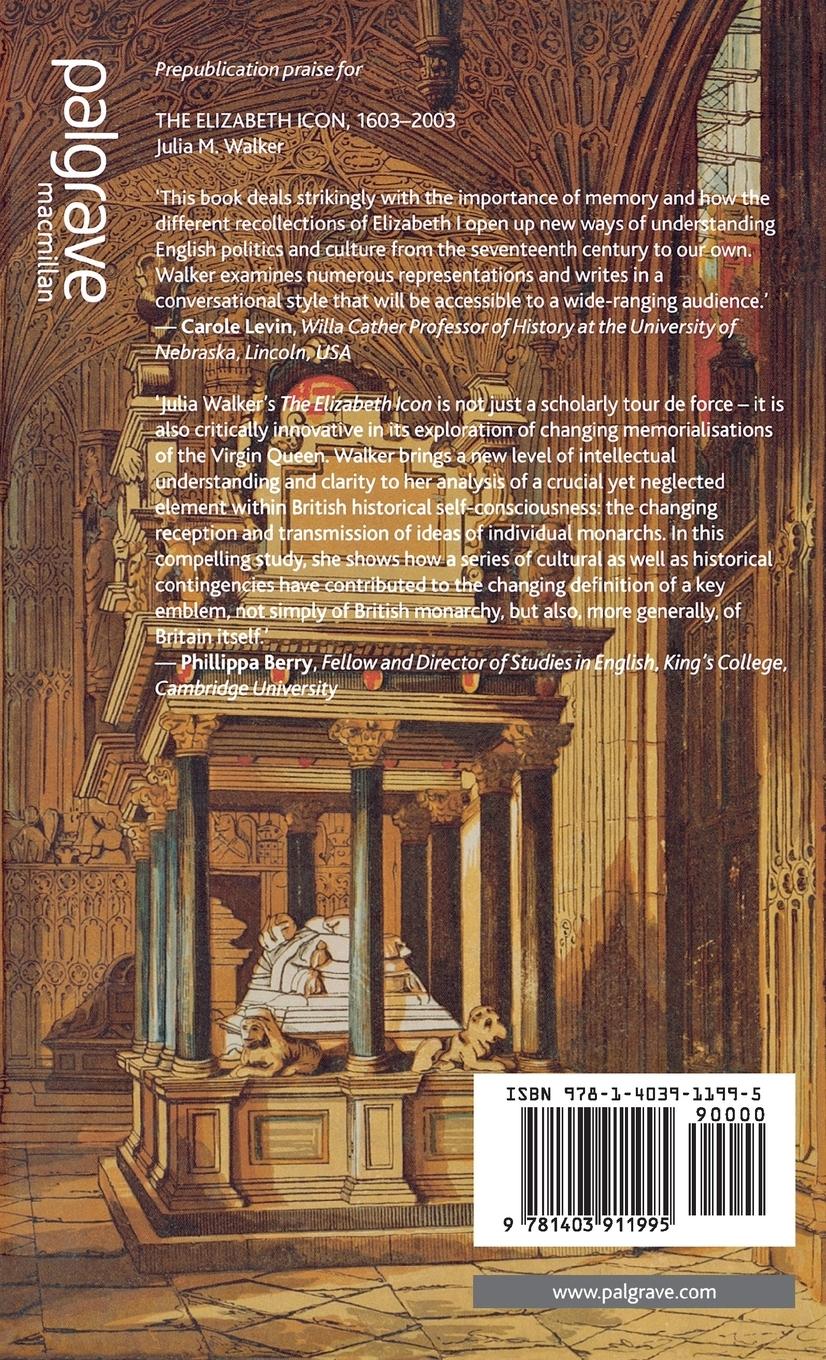 Rückseitencover The Elizabeth Icon, 1603-2003