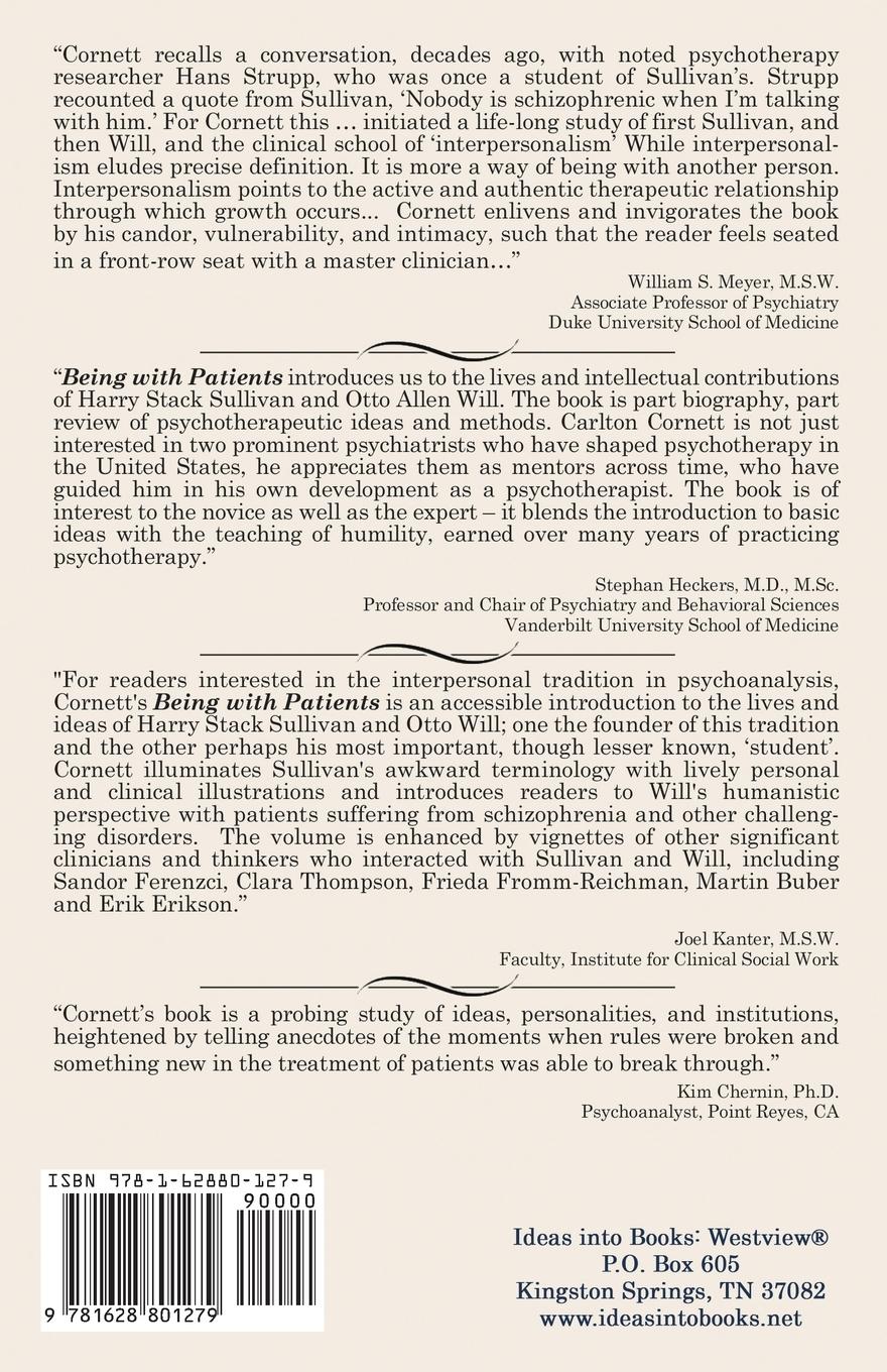 Rückseitencover Being with Patients