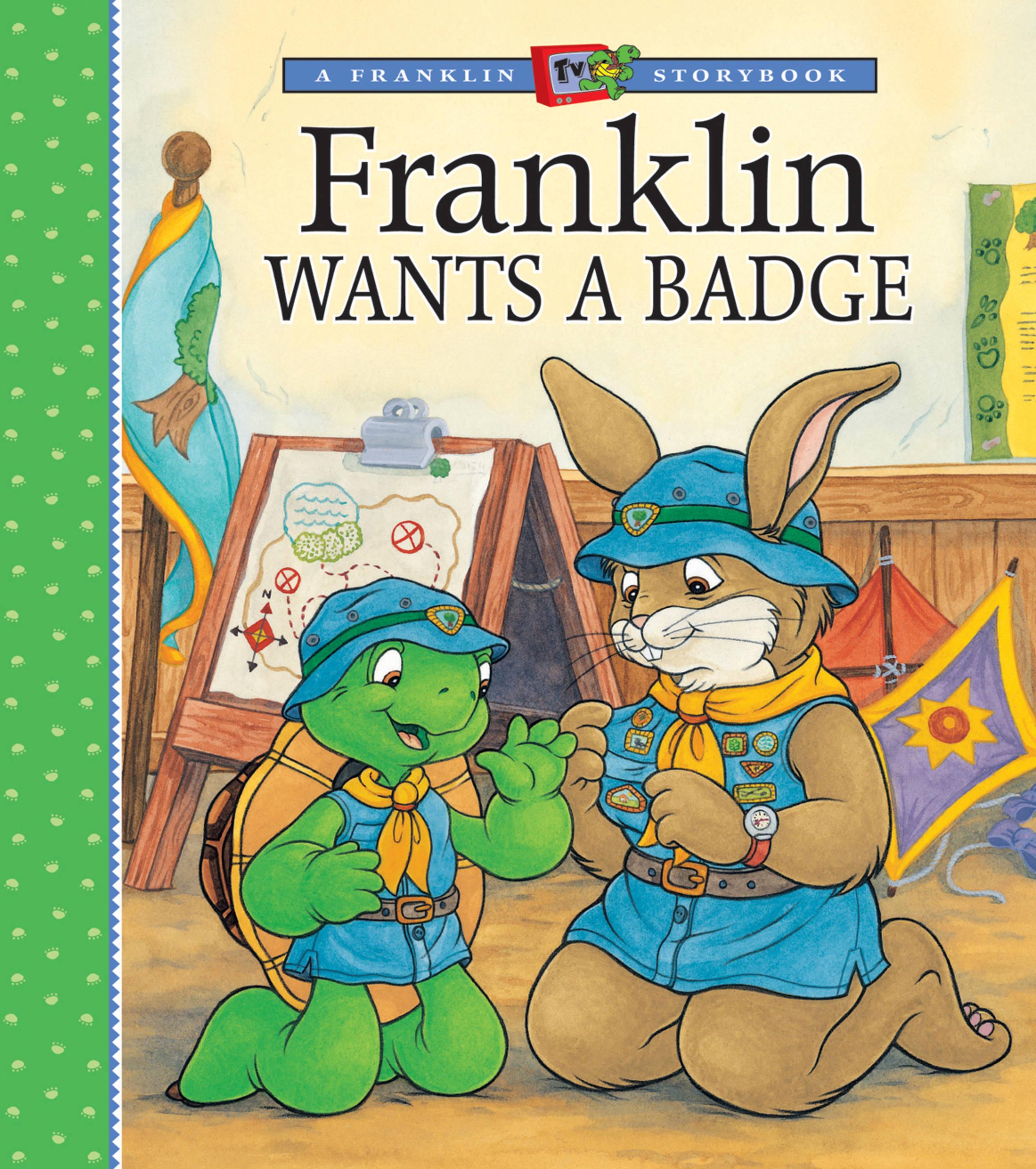 Vorderes Coverbild Franklin Wants a Badge