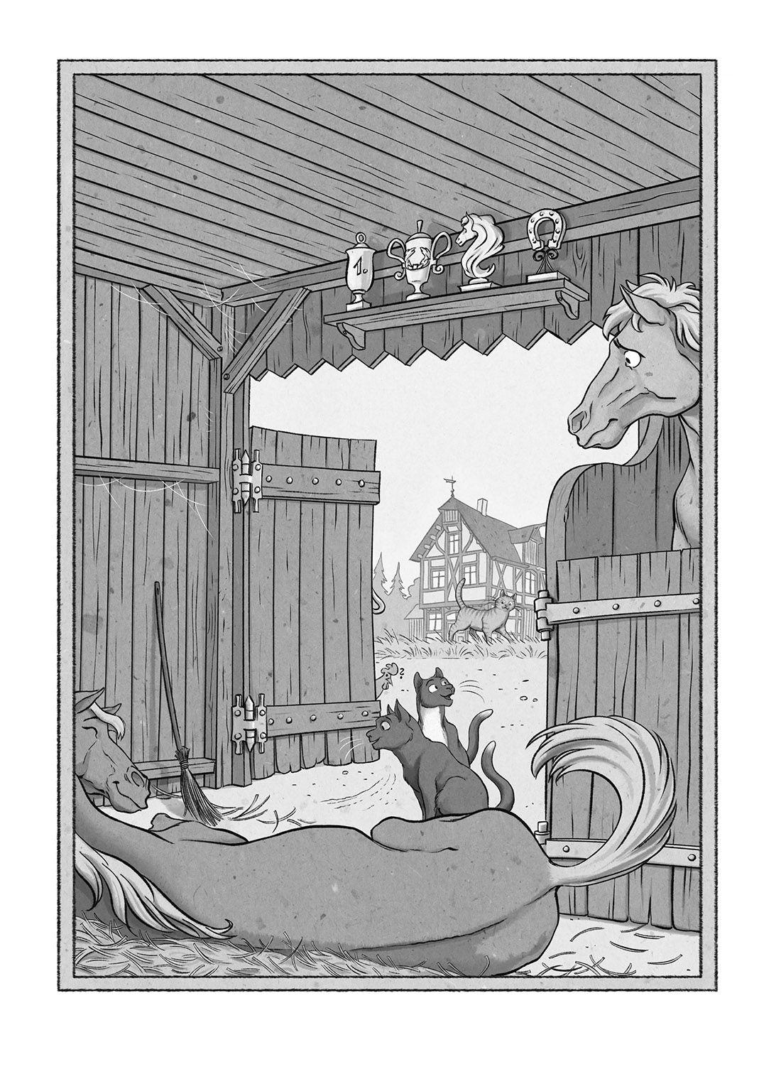 Beispielinhalt (Bild) Othello & Giovanni - Chaos auf der Katzenschau