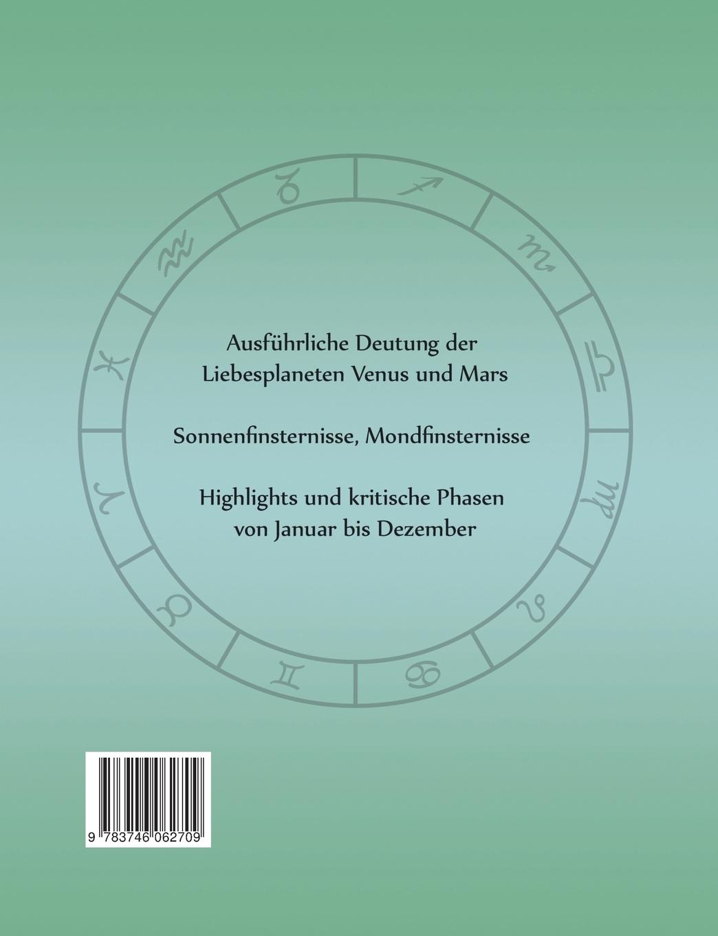 Rückseitencover Das große Jahreshoroskop 2018