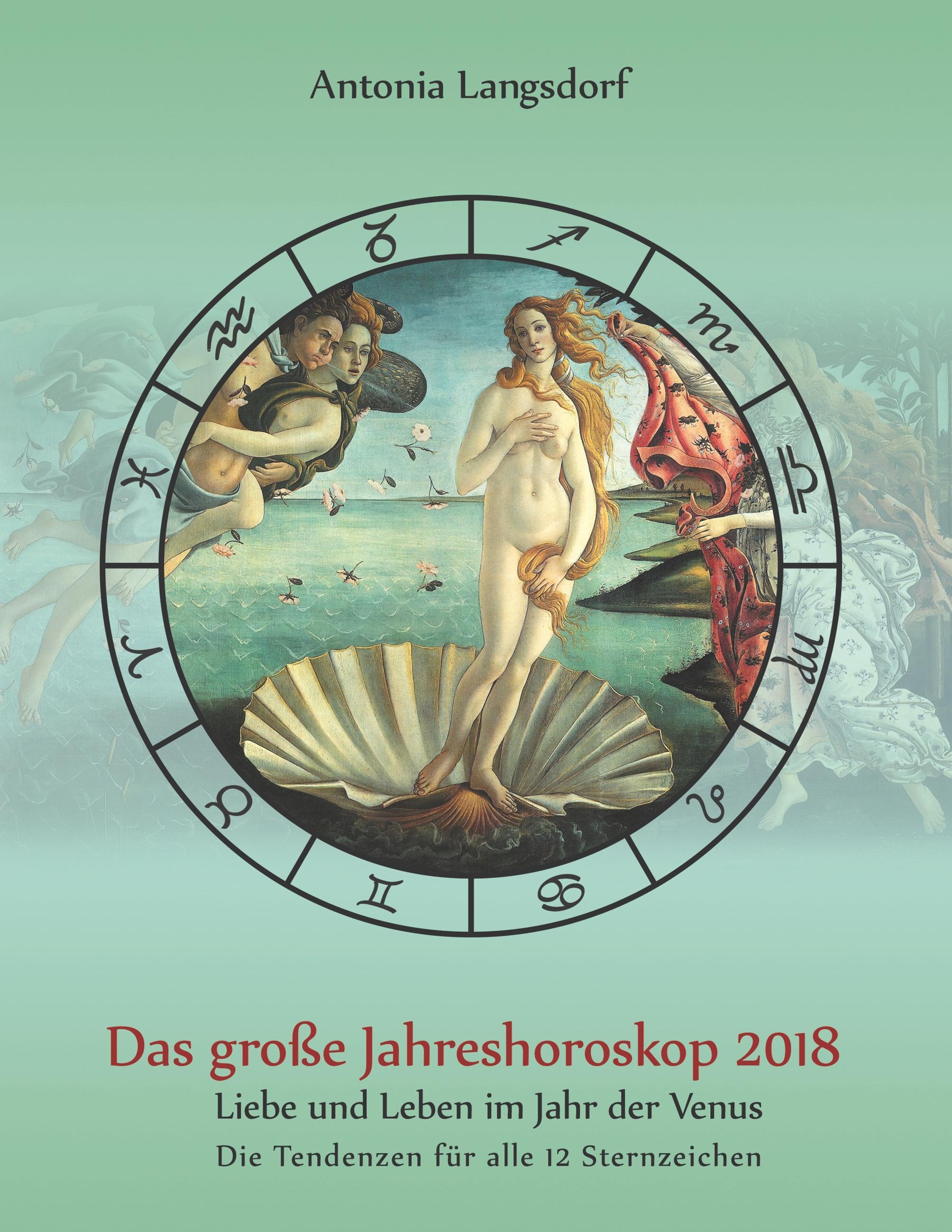 Vorderes Coverbild Das große Jahreshoroskop 2018