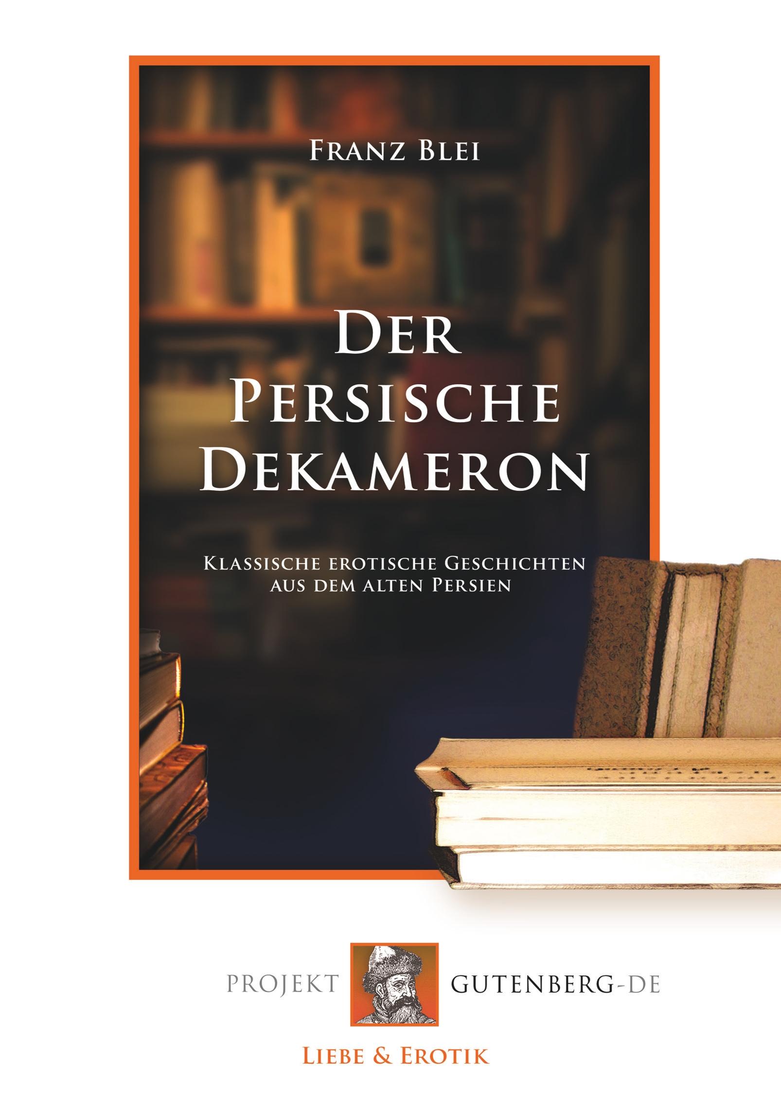 Vorderes Coverbild Der Persische Dekameron