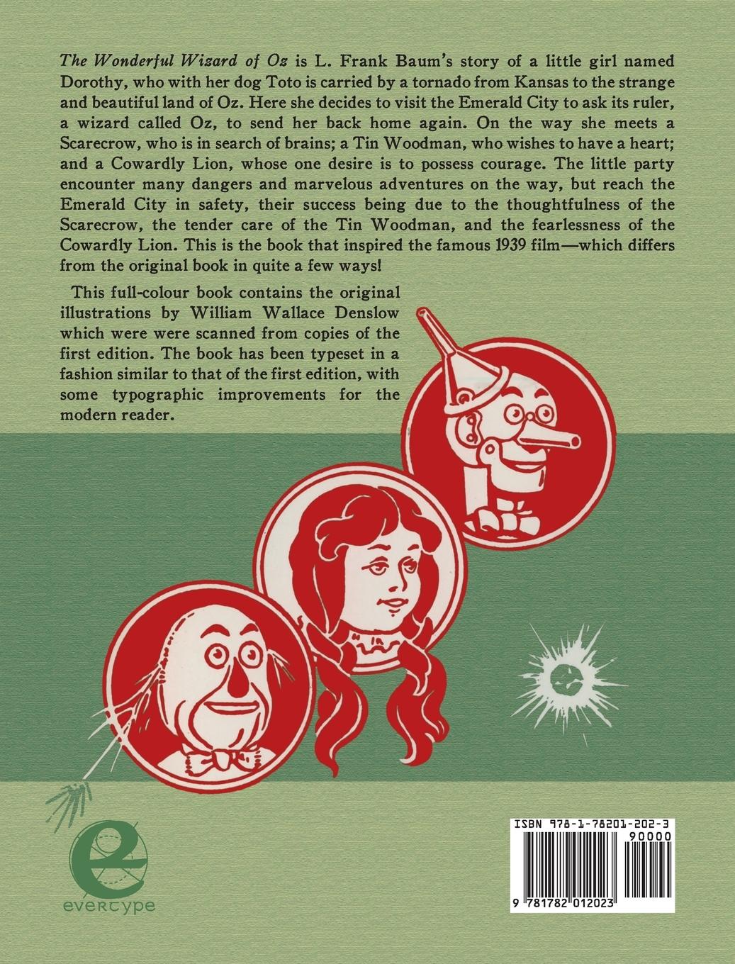 Rückseitencover The Wonderful Wizard of Oz