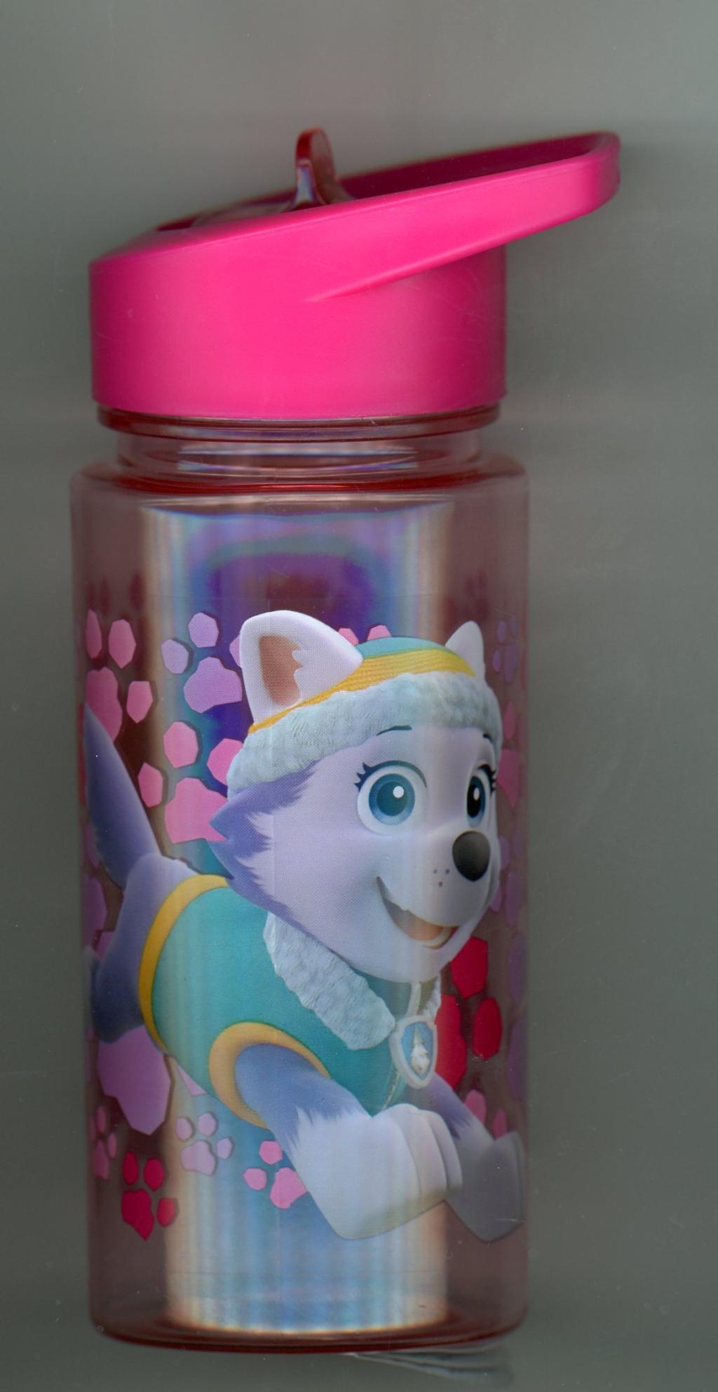 Vorderes Coverbild Paw Patrol Girls Tritanflasche mit Strohhalm