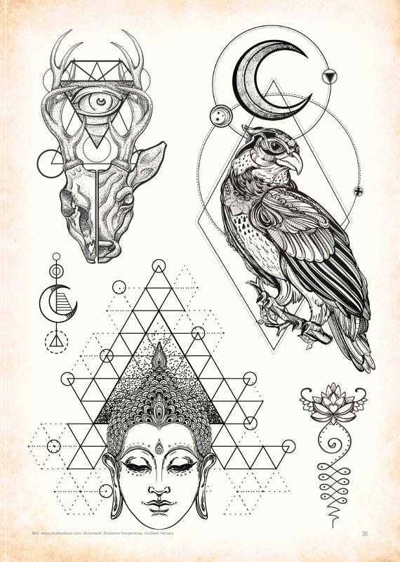 Beispielinhalt (Bild) Geometric Sketchbook - Professional Style