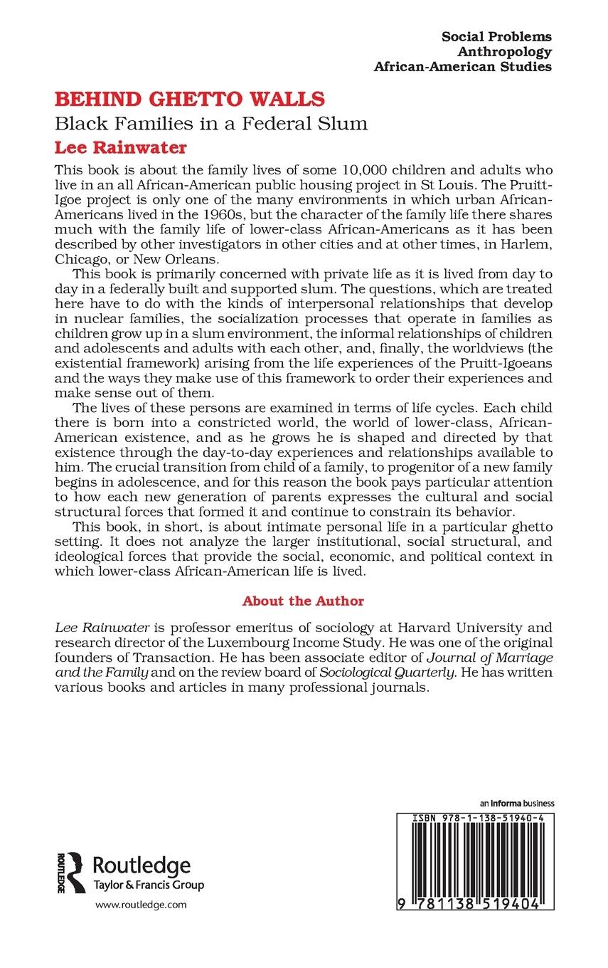 Rückseitencover Behind Ghetto Walls