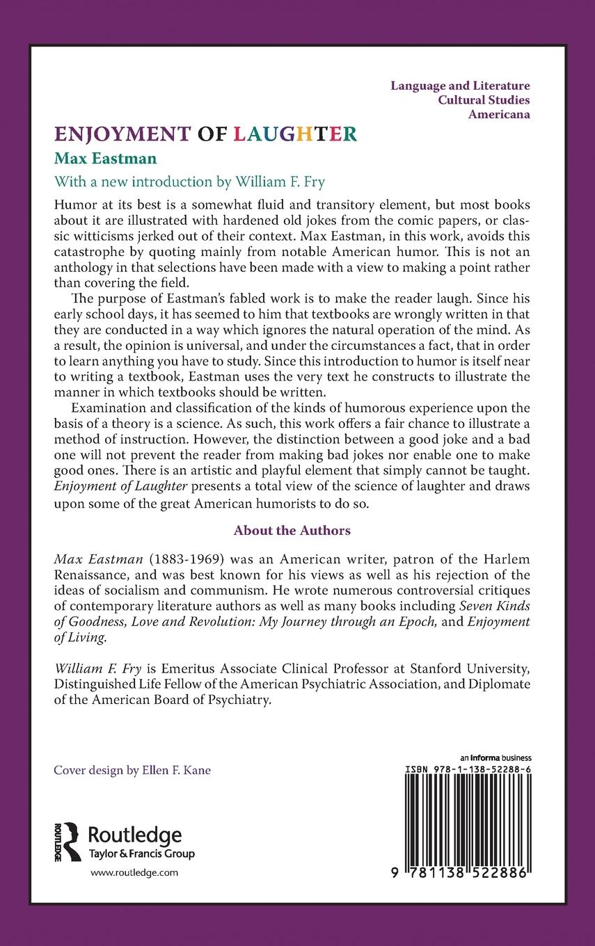 Rückseitencover Enjoyment of Laughter
