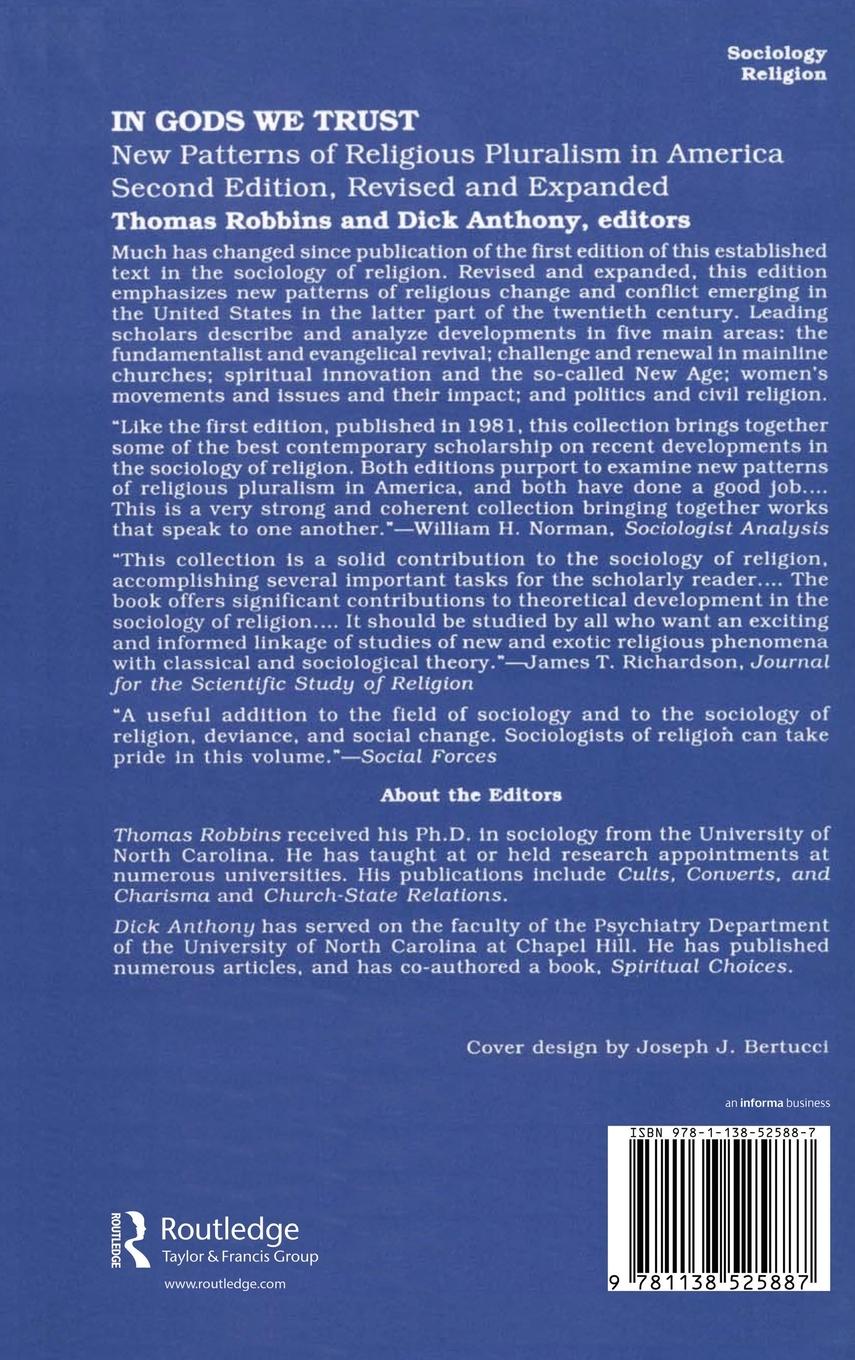 Rückseitencover In Gods We Trust