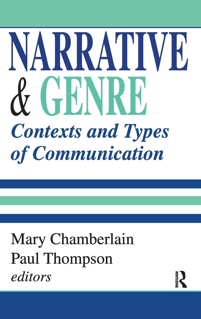 Vorderes Coverbild Narrative and Genre