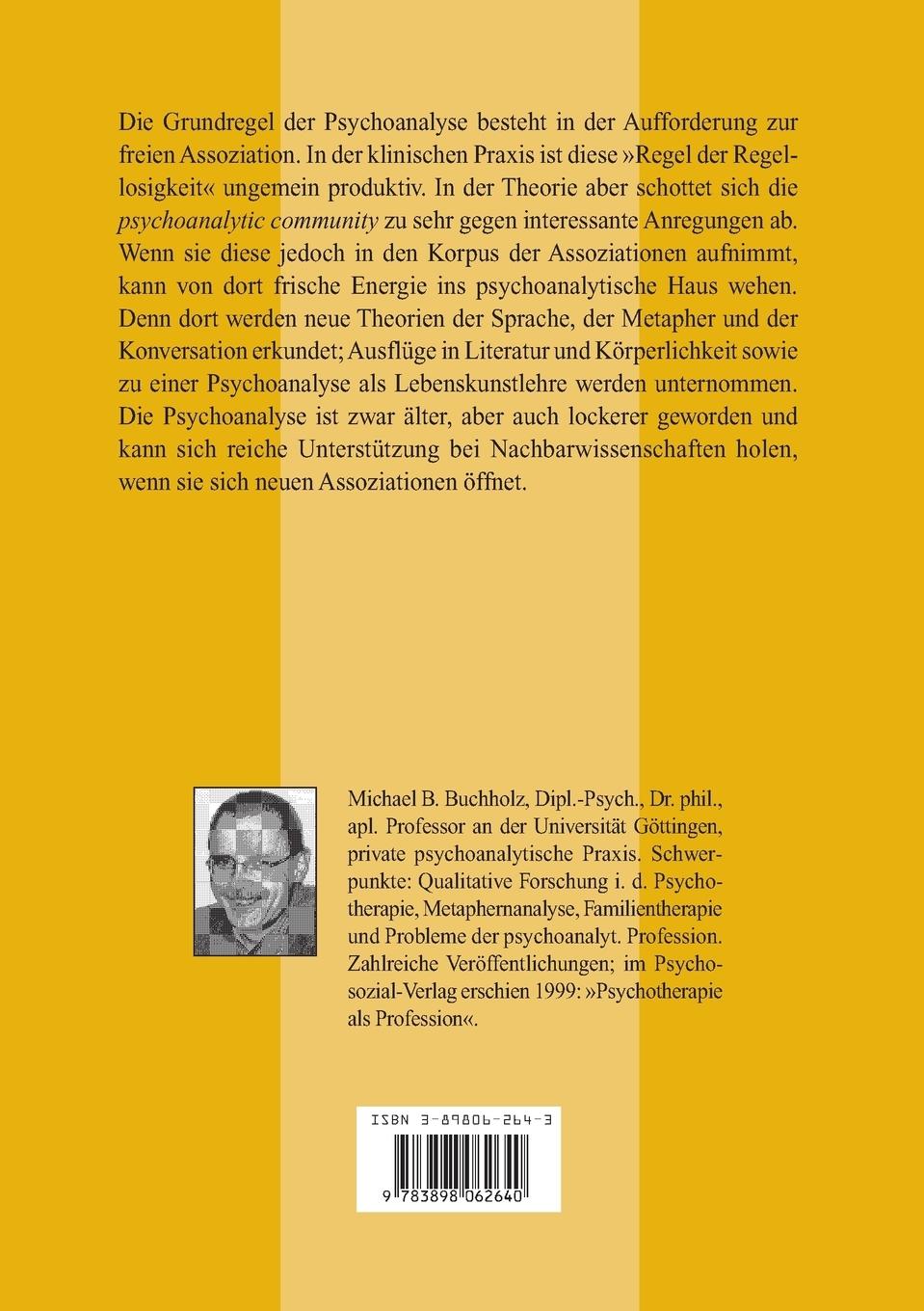 Rückseitencover Neue Assoziationen