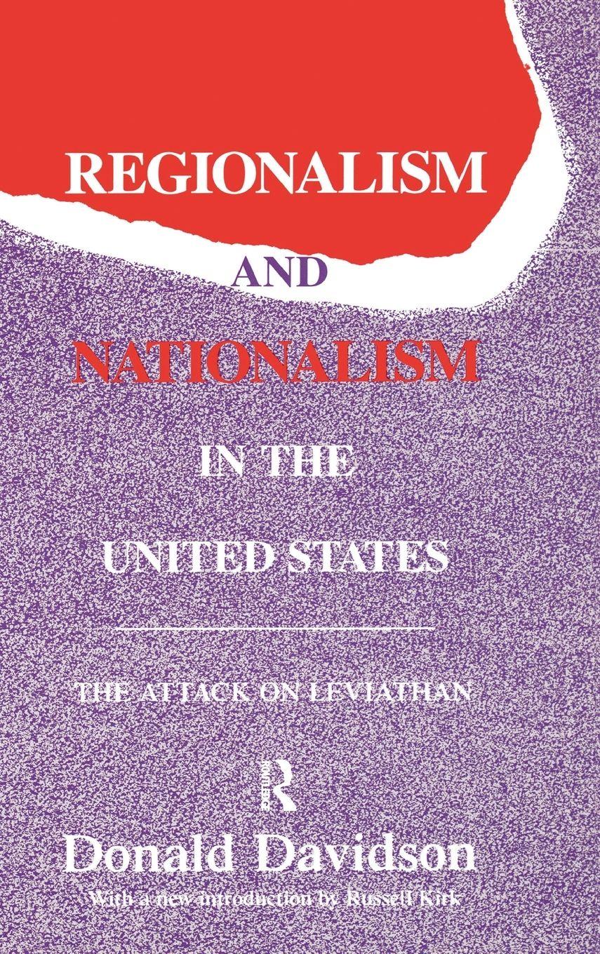 Vorderes Coverbild Regionalism and Nationalism in the United States