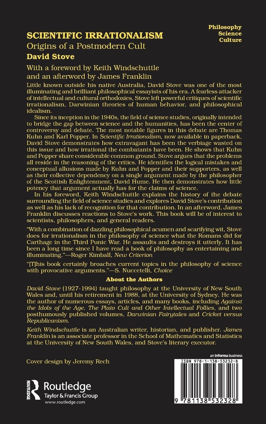 Rückseitencover Scientific Irrationalism