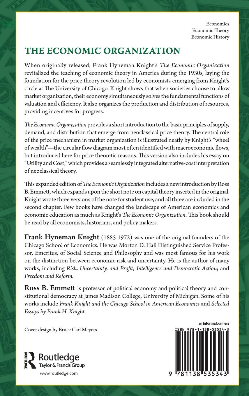 Rückseitencover The Economic Organization