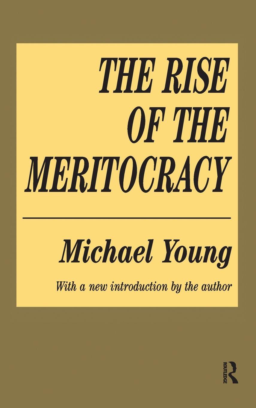 Vorderes Coverbild The Rise of the Meritocracy