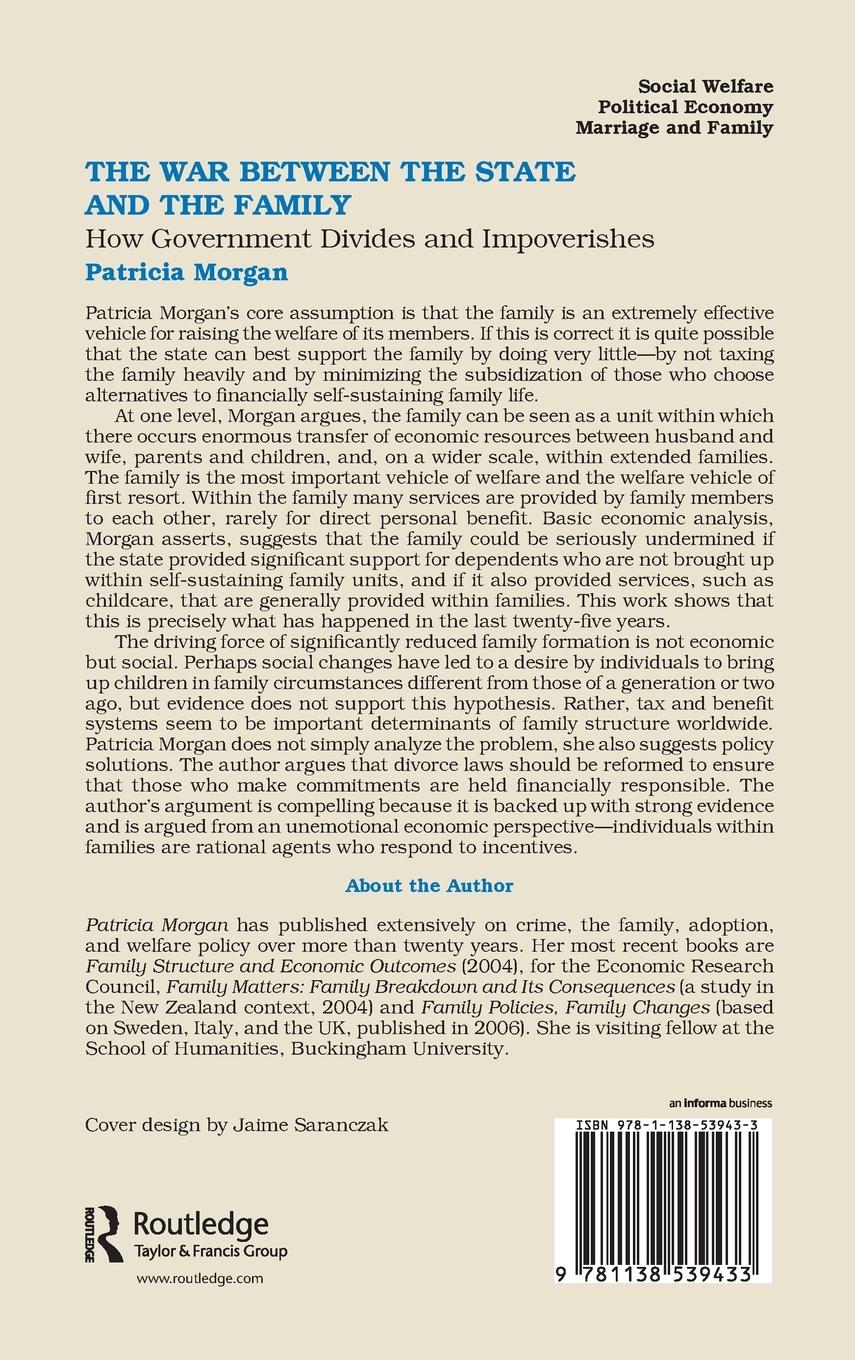 Rückseitencover The War Between the State and the Family