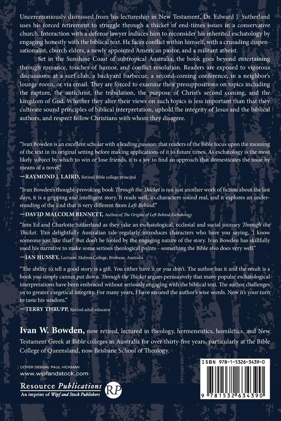 Rückseitencover Through the Thicket