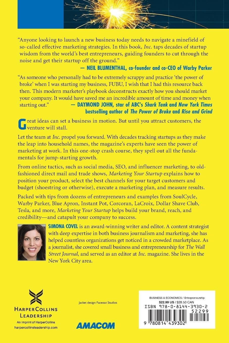 Rückseitencover The Marketing Your Startup