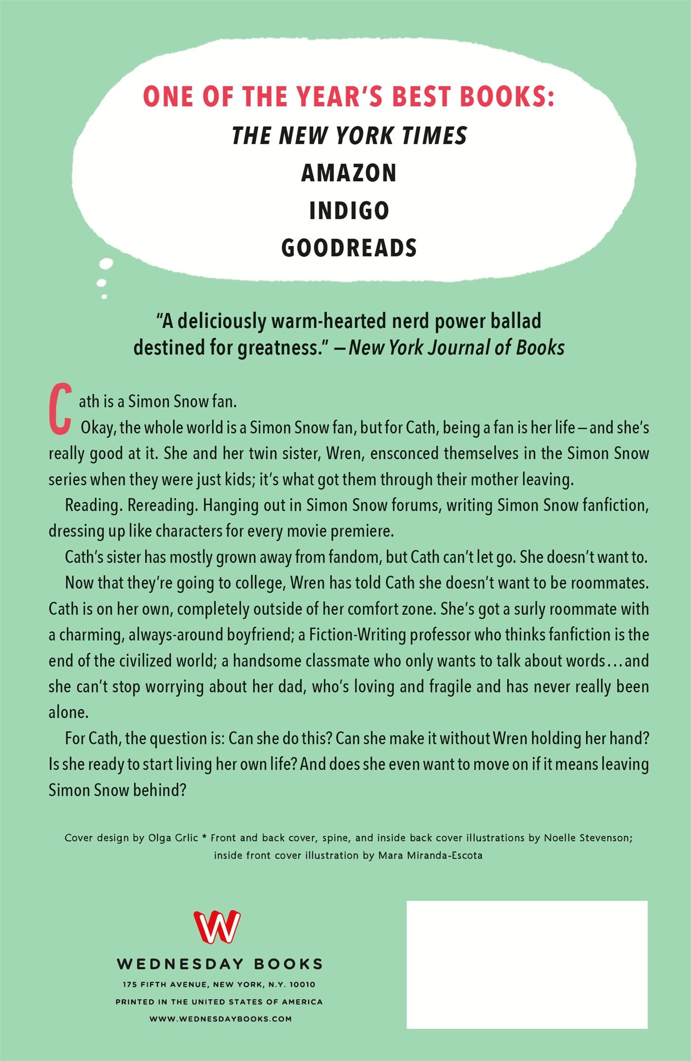 Rückseitencover Fangirl