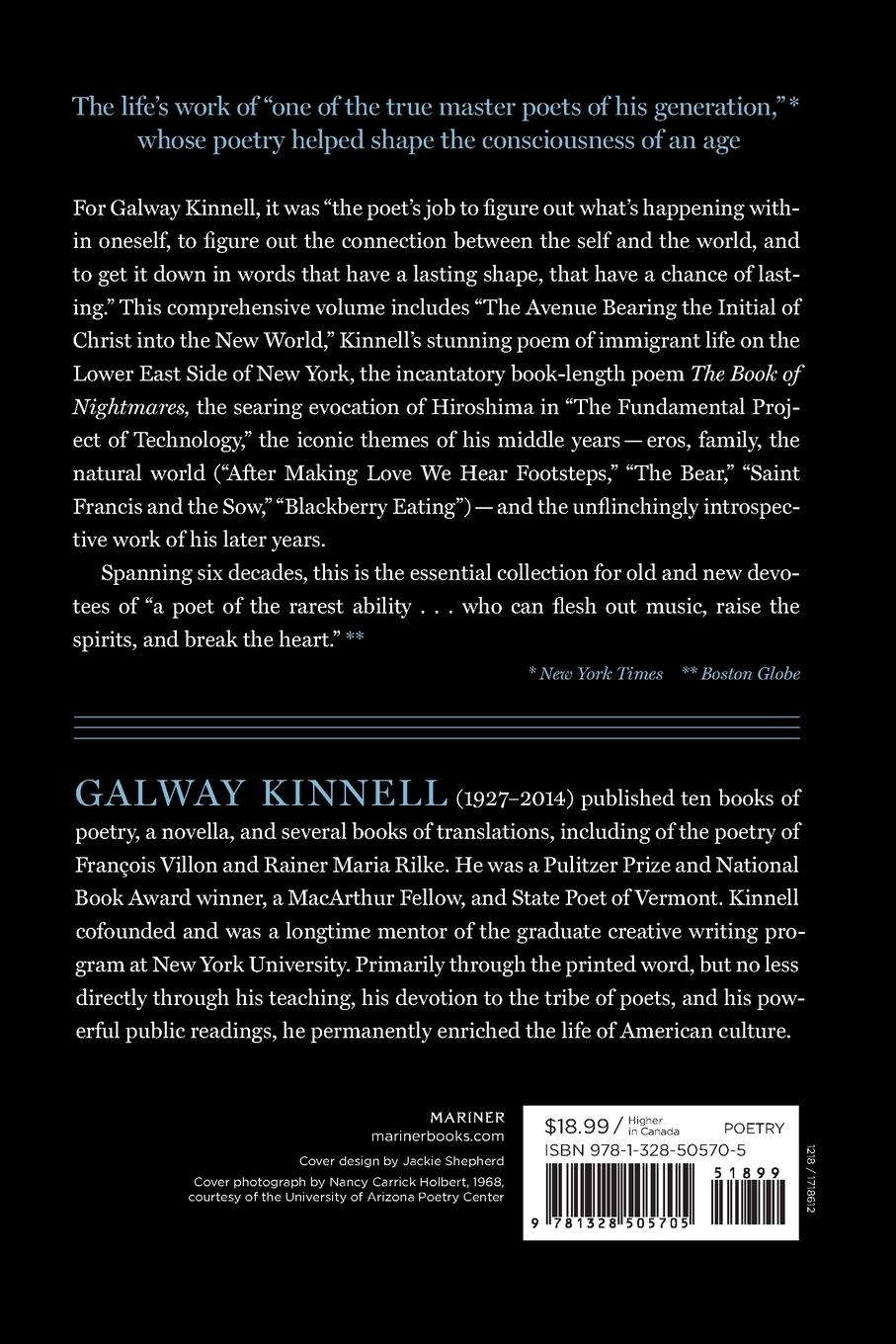 Rückseitencover Collected Poems