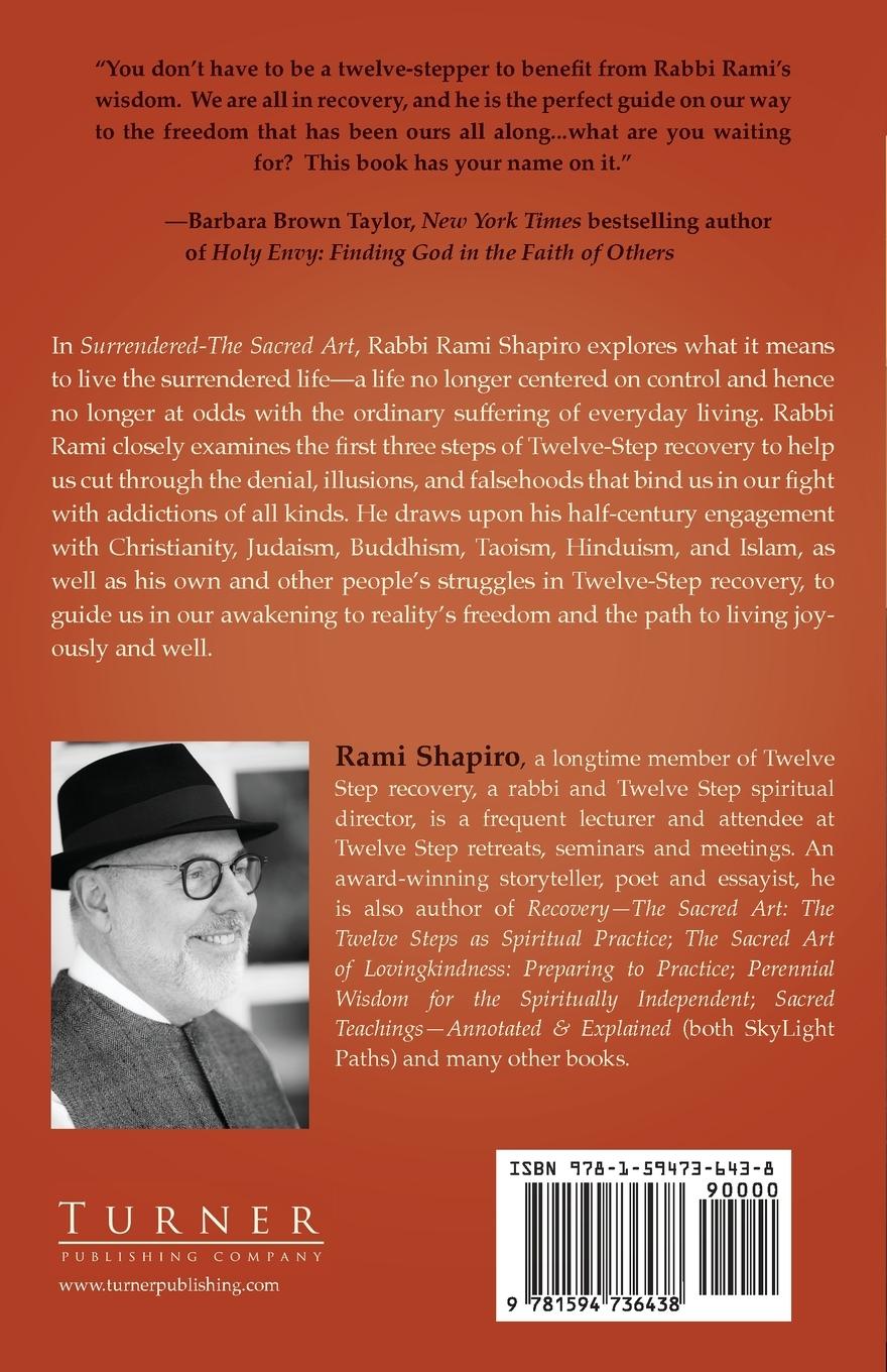 Rückseitencover Surrendered-The Sacred Art