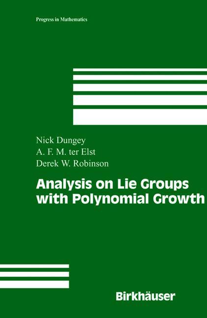 Vorderes Coverbild Analysis on Lie Groups with Polynomial Growth