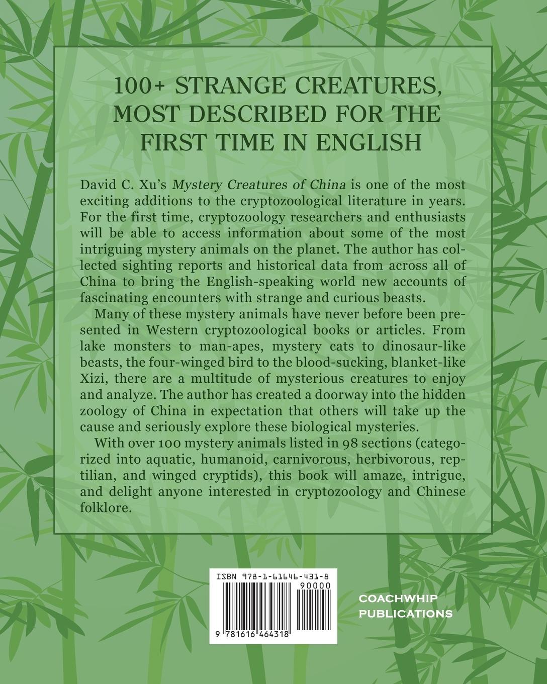 Rückseitencover Mystery Creatures of China