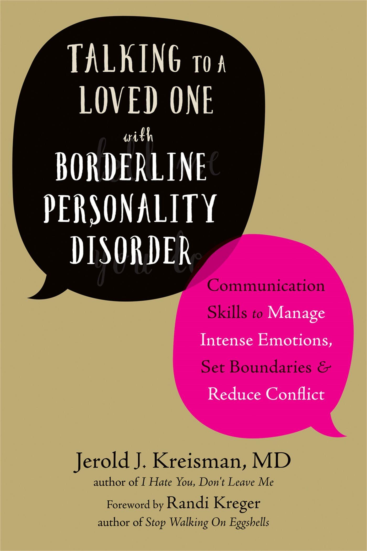 Vorderes Coverbild Talking to a Loved One with Borderline Personality Disorder