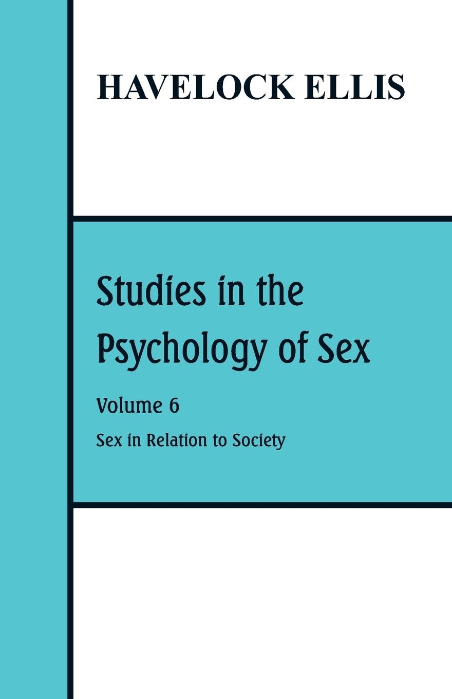 Vorderes Coverbild Studies in the Psychology of Sex