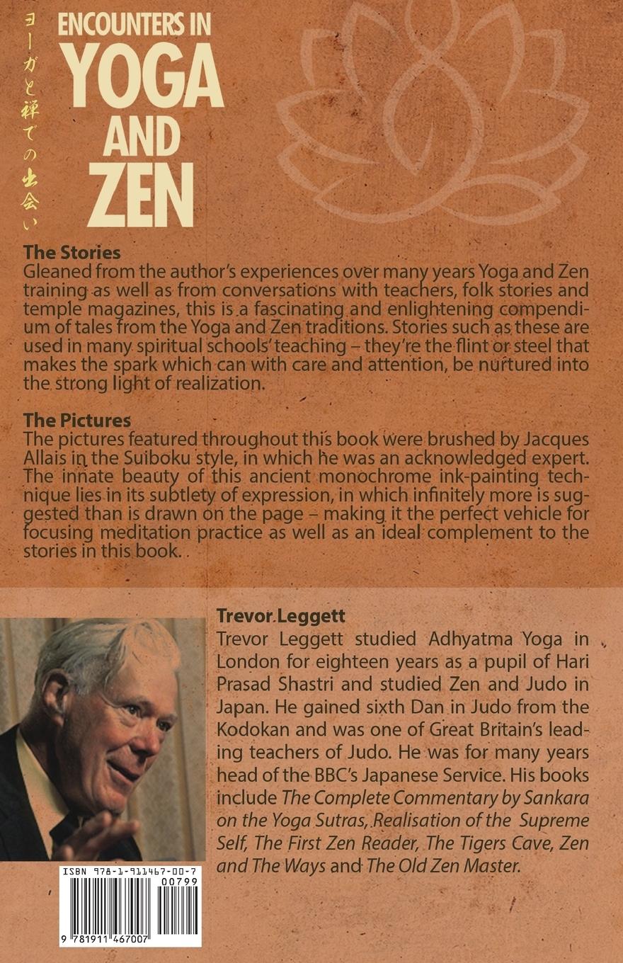Rückseitencover Encounters In Yoga And Zen