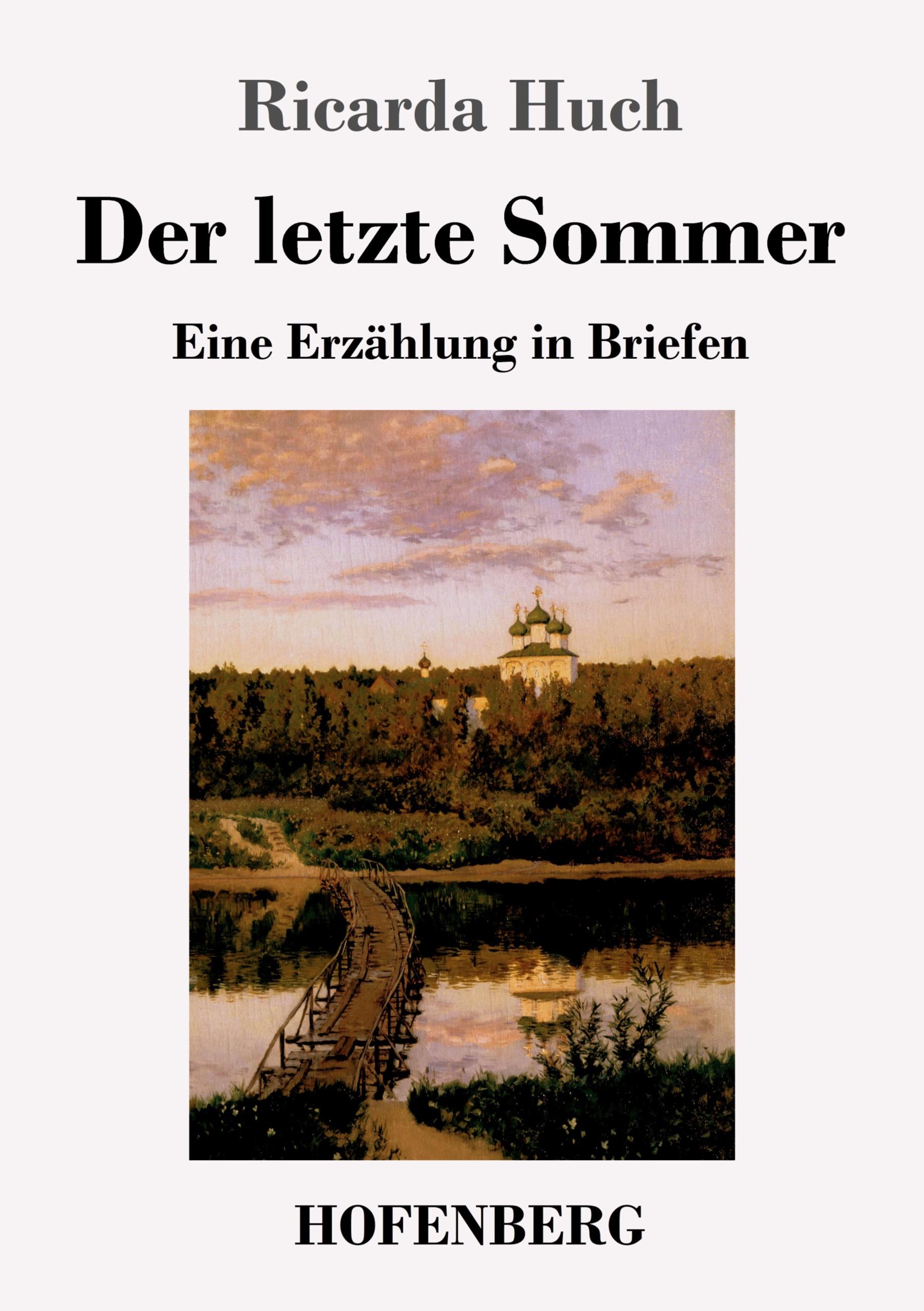 Vorderes Coverbild Der letzte Sommer