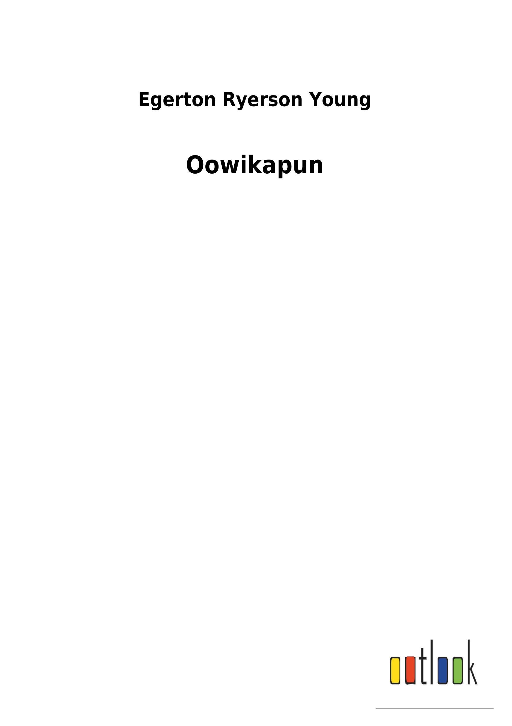 Vorderes Coverbild Oowikapun