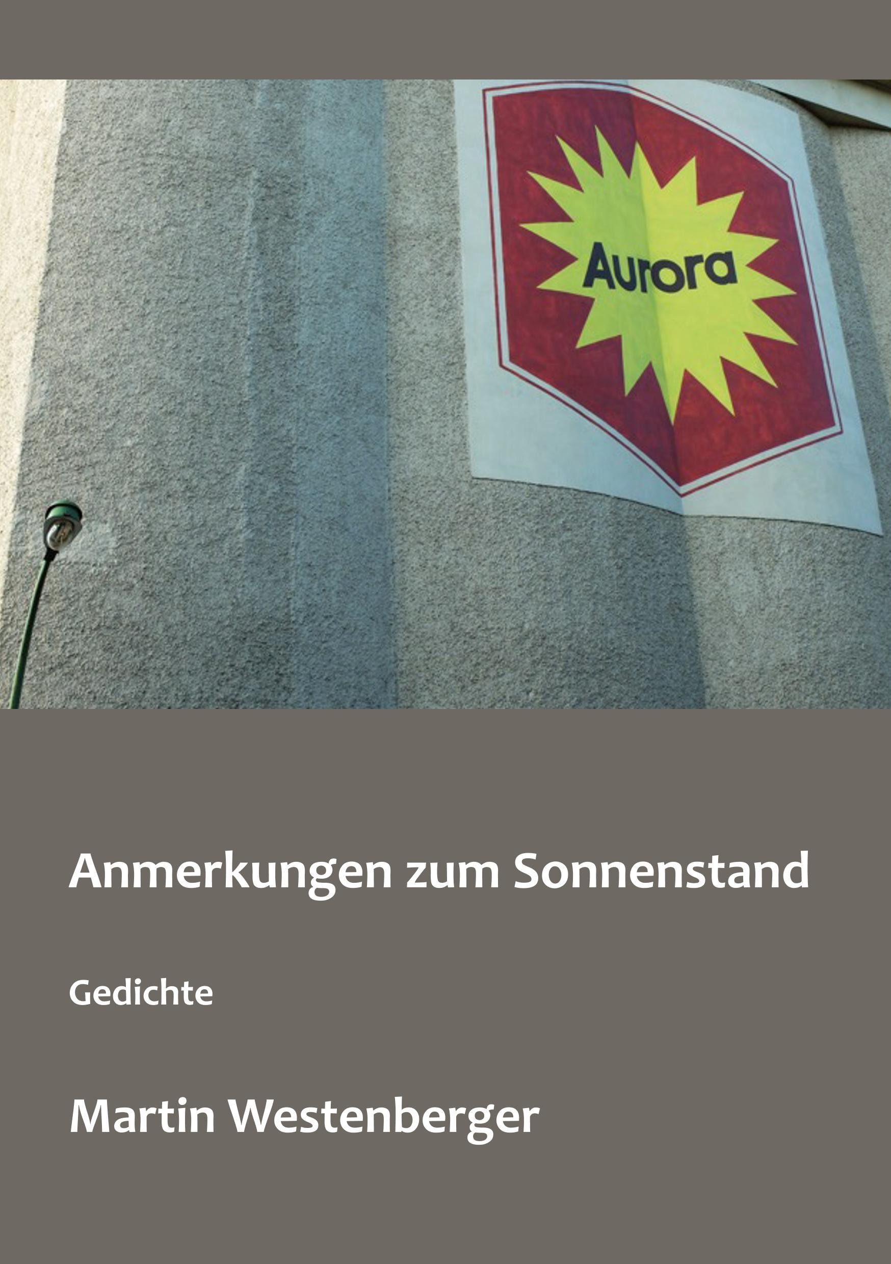 Vorderes Coverbild Anmerkungen zum Sonnenstand