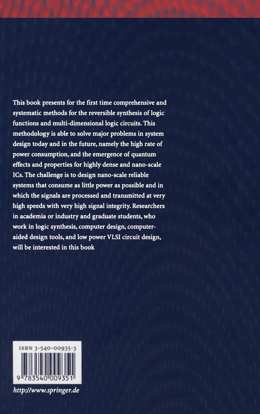 Rückseitencover Reversible Logic Synthesis