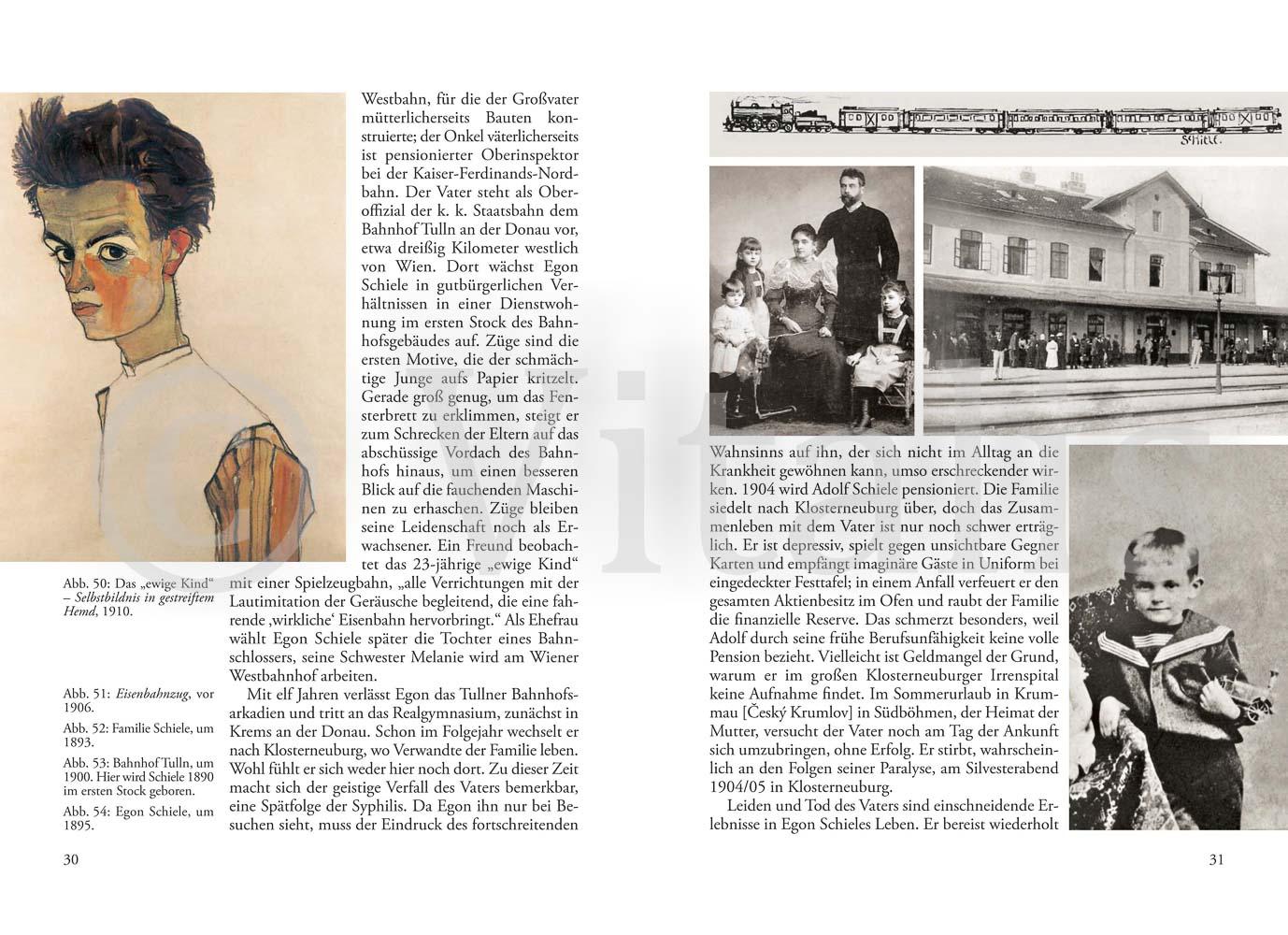 Beispielinhalt (Bild) Egon Schiele