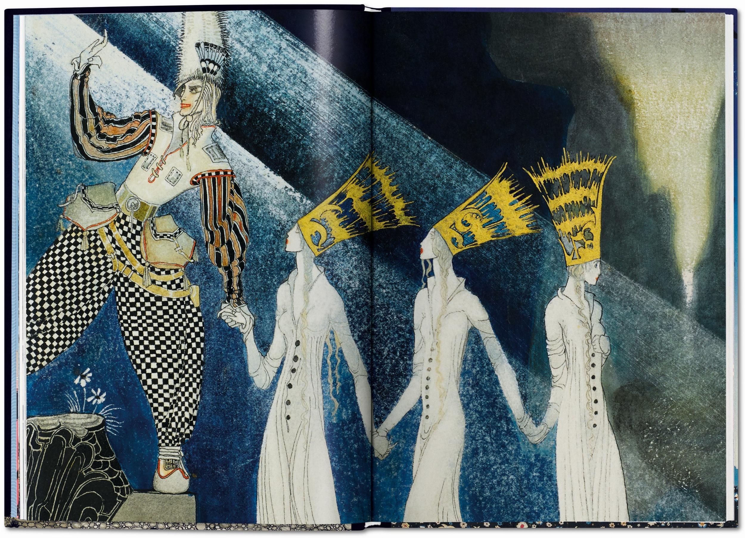 Beispielinhalt (Bild) Kay Nielsen. Östlich der Sonne und westlich des Mondes