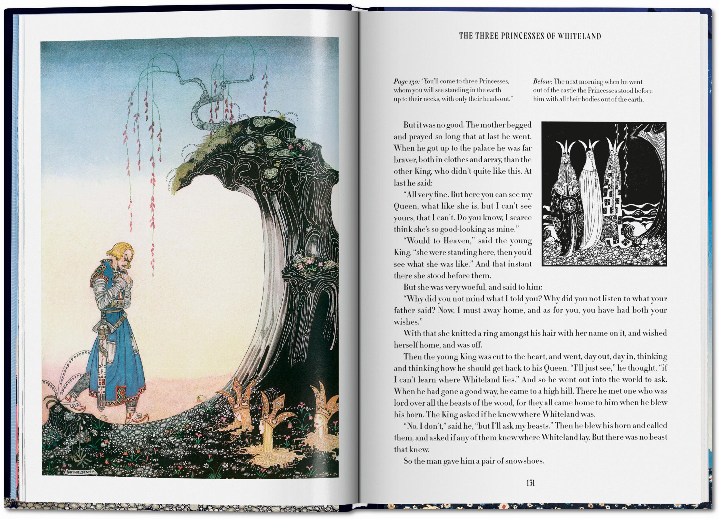 Beispielinhalt (Bild) Kay Nielsen. Östlich der Sonne und westlich des Mondes