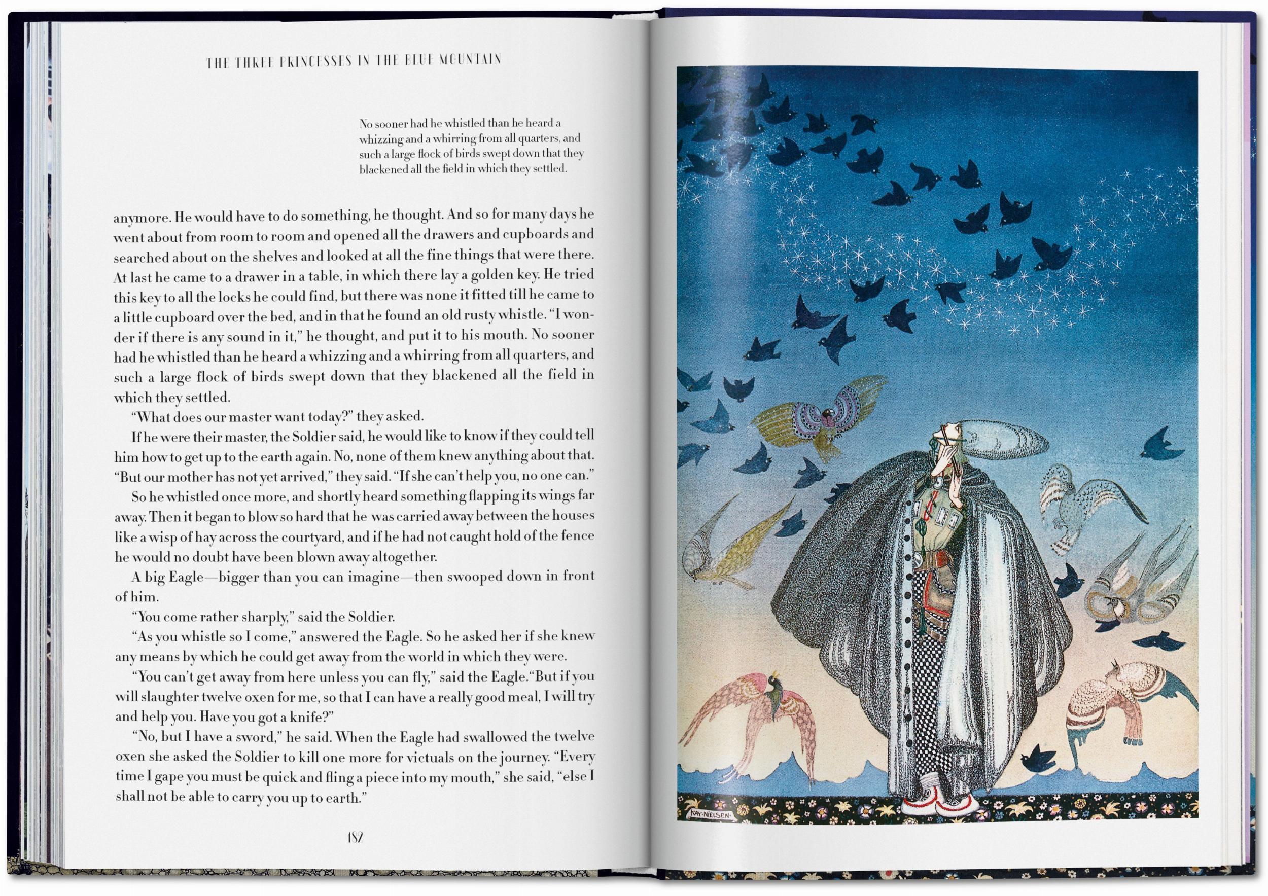 Beispielinhalt (Bild) Kay Nielsen. Östlich der Sonne und westlich des Mondes