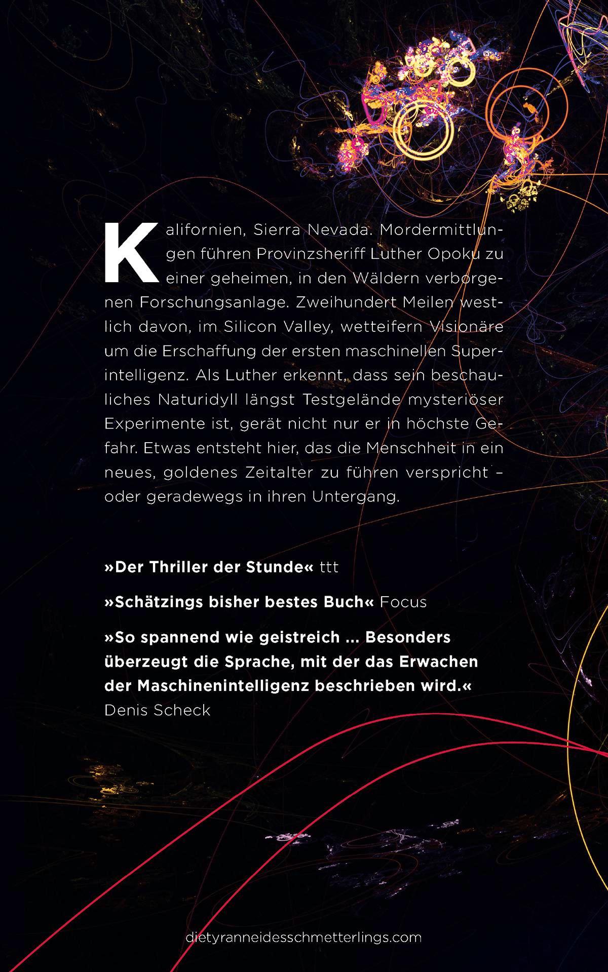 Rückseitencover Die Tyrannei des Schmetterlings