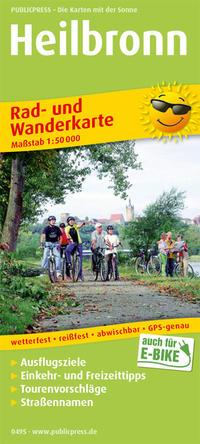 Vorderes Coverbild Heilbronn 1:50 000