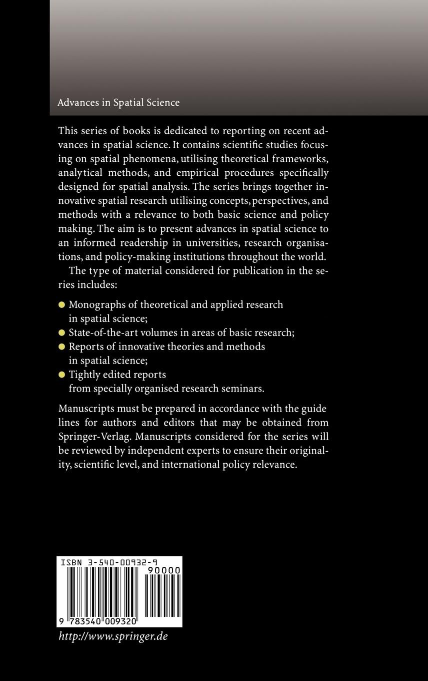 Rückseitencover Spatial Autocorrelation and Spatial Filtering