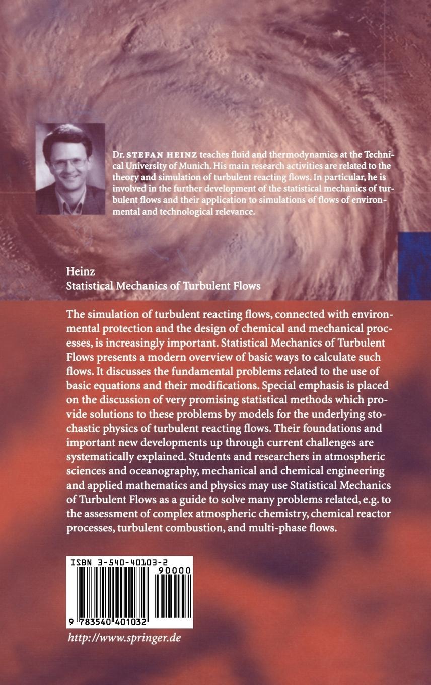 Rückseitencover Statistical Mechanics of Turbulent Flows