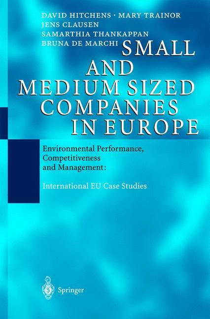 Vorderes Coverbild Small and Medium Sized Companies in Europe