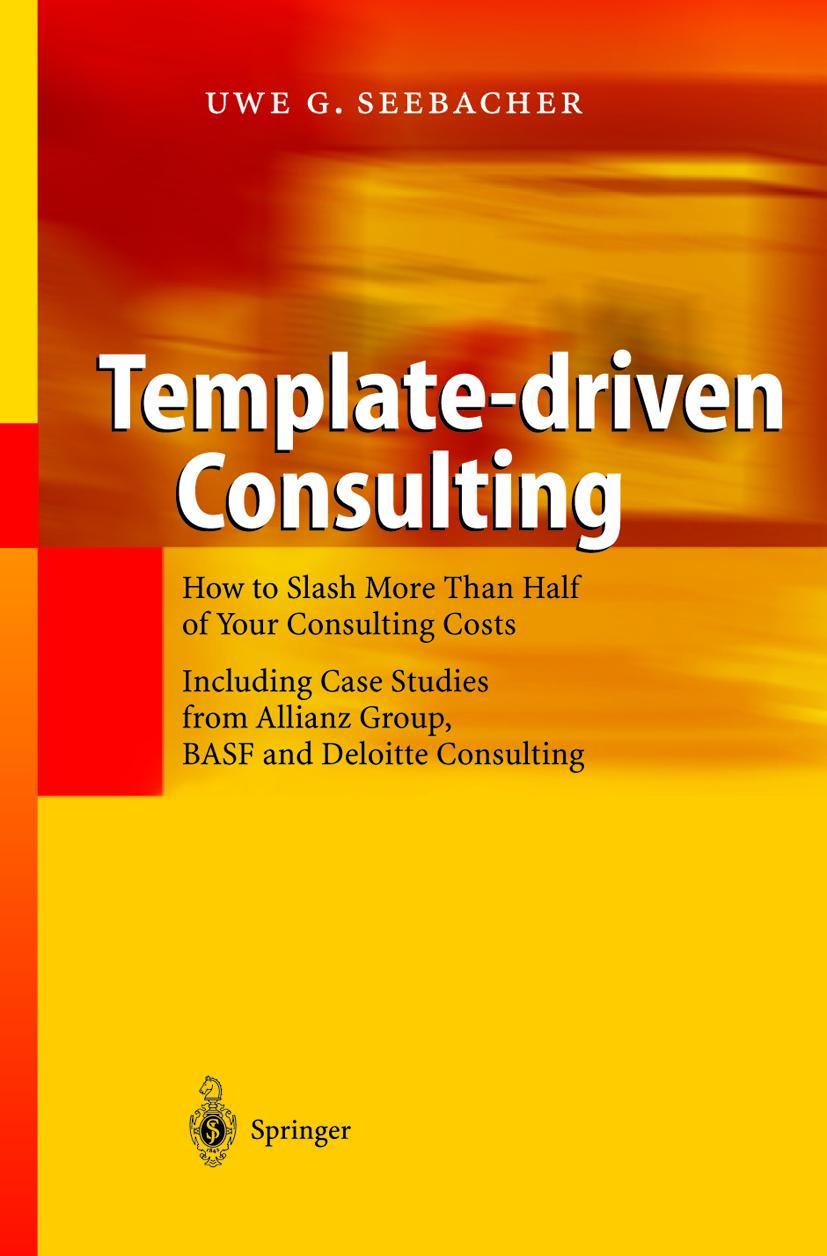 Vorderes Coverbild Template-driven Consulting