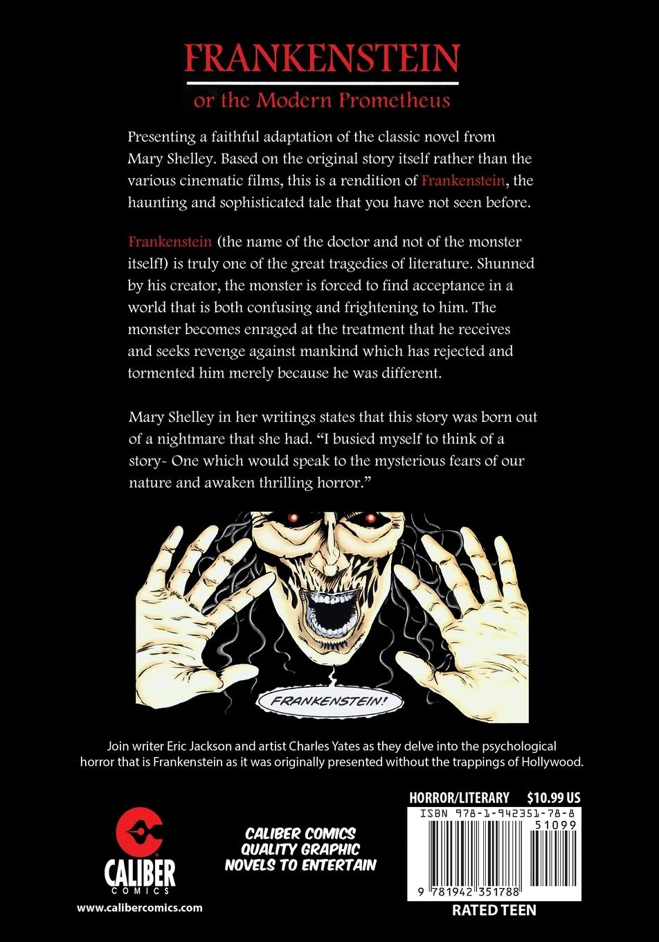 Rückseitencover Frankenstein