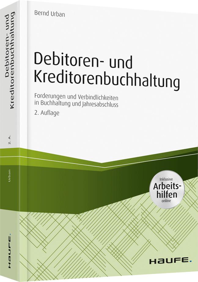 Vorderes Coverbild Debitoren- und Kreditorenbuchhaltung - mit Arbeitshilfen online