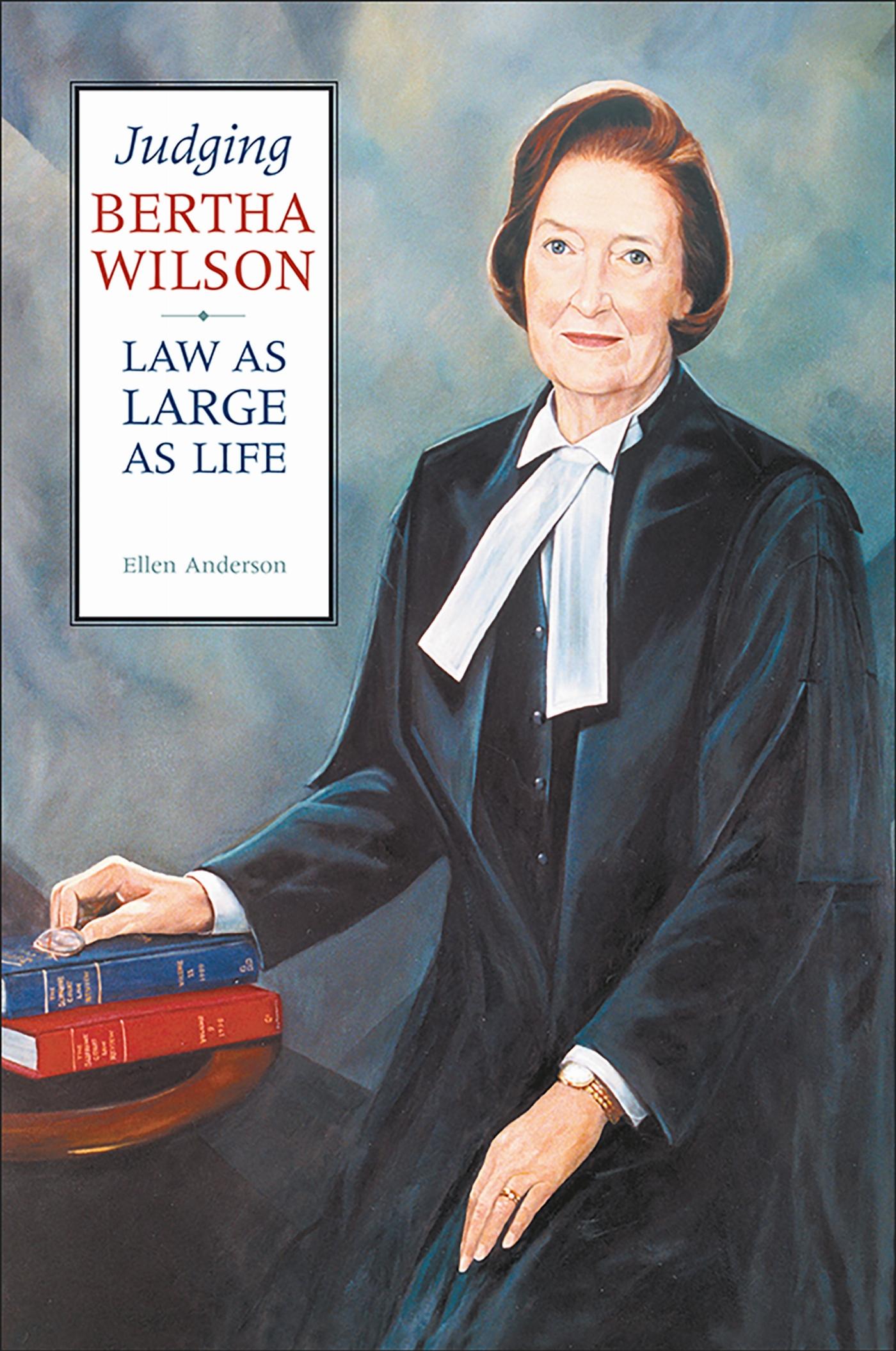 Vorderes Coverbild Judging Bertha Wilson